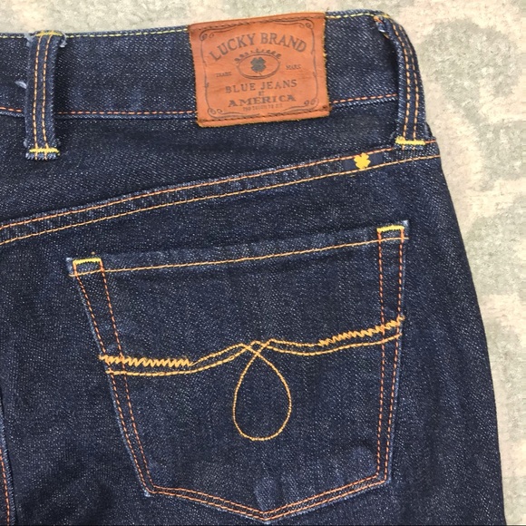 Lucky🍀Brand Lola Skinny Jeans Full-Length Dark Wash NEW Size 4/27 - Picture 10 of 14